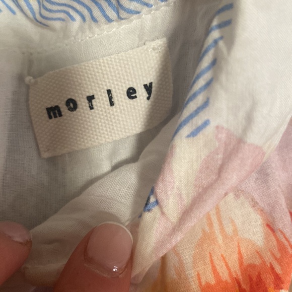 FLORAL PRINT COTTON MINI DRESS - Picture 13 of 14